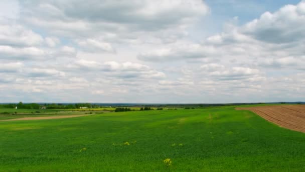 Landschaft, blauer Himmel, Zeitraffer — Stockvideo