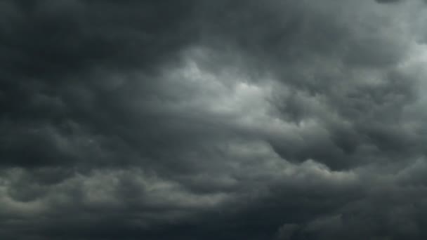 Nuvens de chuva, timelapse — Vídeo de Stock