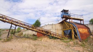 verlaten steengroeve, panorama