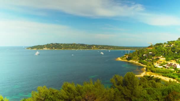 Fransız Rivierası, hızlandırılmış — Stok video