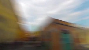 Eski kasaba Piza, İtalya, timelapse