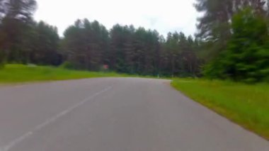 kırsal road, timelapse