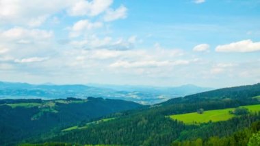 dağ manzarası, hızlandırılmış