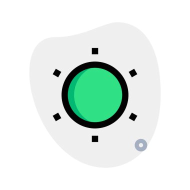 Parlaklık gösterge kontrol ayarlama aracını göster