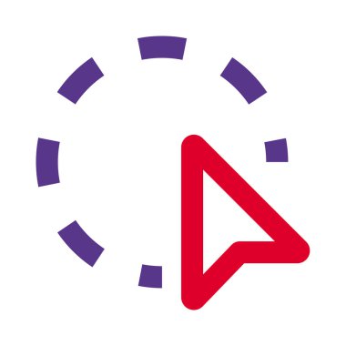 Yuvarlak şekil çember şekli seçimi, halka şablonu grafiği.