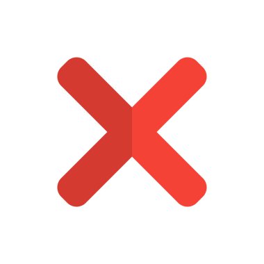 Açılan pencerenin iptali için hata bildirim sembolü