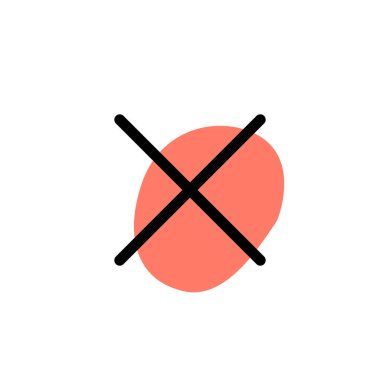 Devam etmeyen ve geçersiz olan çapraz simgeyi kapat