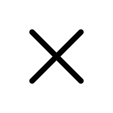 Devam etmeyen ve geçersiz olan çapraz simgeyi kapat