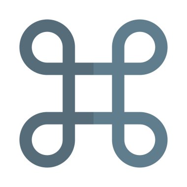 Makintosh sistemindeki bilgisayar komut anahtarı düğmesi