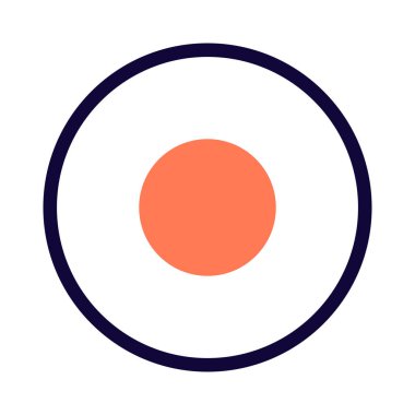 Yüzük desenli geometrik çember nokta şekli