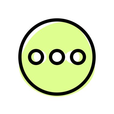 Alt menüyü genişletmek için elipsis noktalı menü