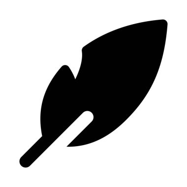 Modaya uygun hat sanatı için tüy kalemi aracı