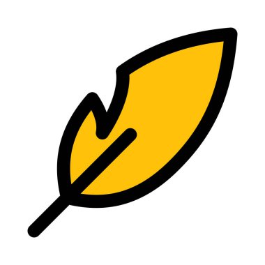 Modaya uygun hat sanatı için tüy kalemi aracı