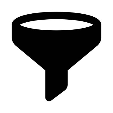 İstenen sonucu almak için araç huni şekil düğmesi sıralanıyor