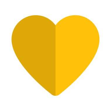 Yer imi tercihli içerik için favori kalp şekli