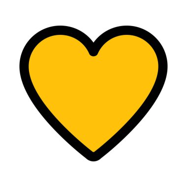 Yer imi tercihli içerik için favori kalp şekli