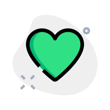 Yer imi tercihli içerik için favori kalp şekli