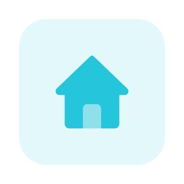 Barınak çatı tasarımına sahip geleneksel ikamet evi