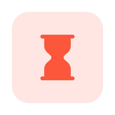 Bilgisayar sistemi arayüzünde kum saati sembolü yükleniyor