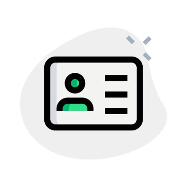 Çalışan geçiş kartı ve rozeti.