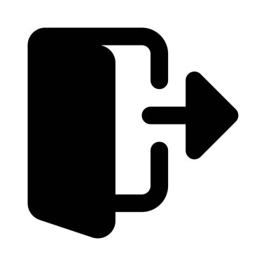 Okun yönü işaretli çevrimiçi hesap çıkışı