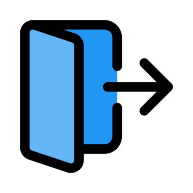 Okun yönü işaretli çevrimiçi hesap çıkışı