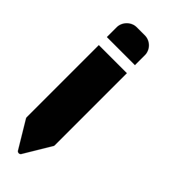 設計ソフトウェアの鉛筆画ツール機能 — ストックベクタ