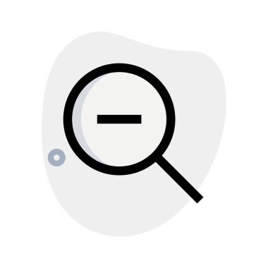 Arama ve arama için aracı küçült