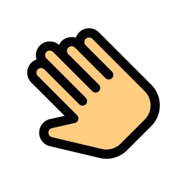 Dokunmatik ekran arayüzünde beş parmak hareketi