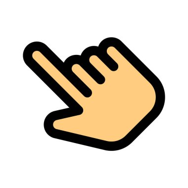 Tek parmak vuruşu veya dokunmatik ekran arayüzüne tıklayın