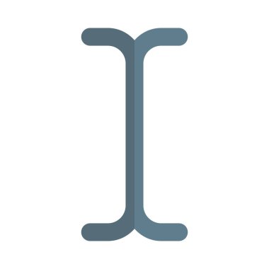 Metin alanı fare imleç simgesi beyaz arkaplan üzerinde izole