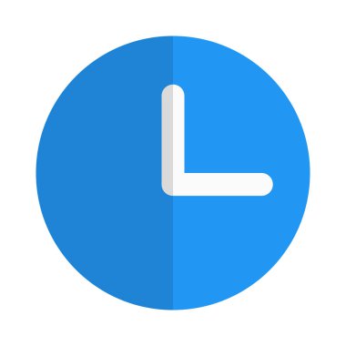 Zaman parçacığı mekanizması görüntülemek için analog yuvarlak arama saati