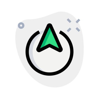 Fare imleci okunun üst sayfa hareketi