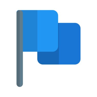 Haritalarda kutup ipucu hedefinde bayrak sallamak