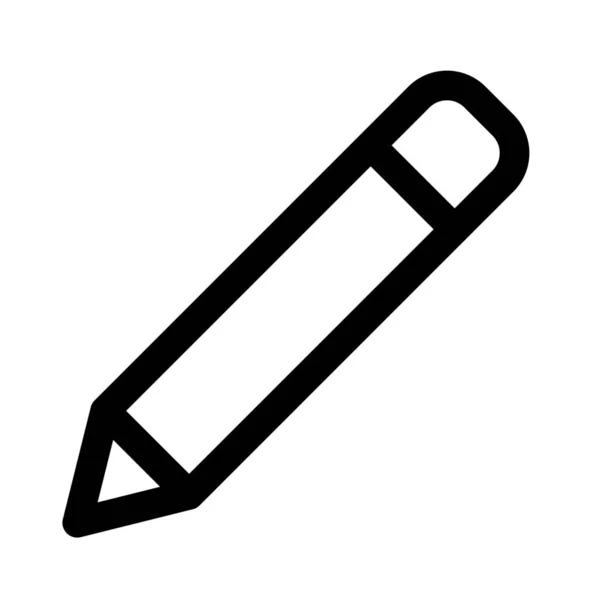 Feature Zum Zeichnen Von Bleistiften Designsoftware — Stockvektor