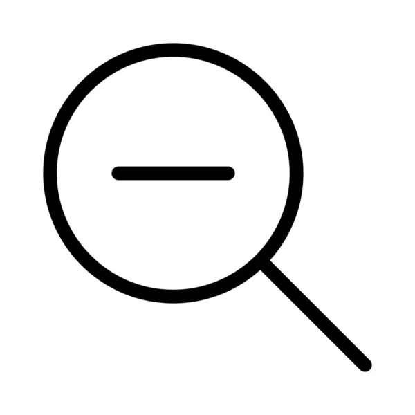 Zoom Out Tool Search Lookup — 图库矢量图片