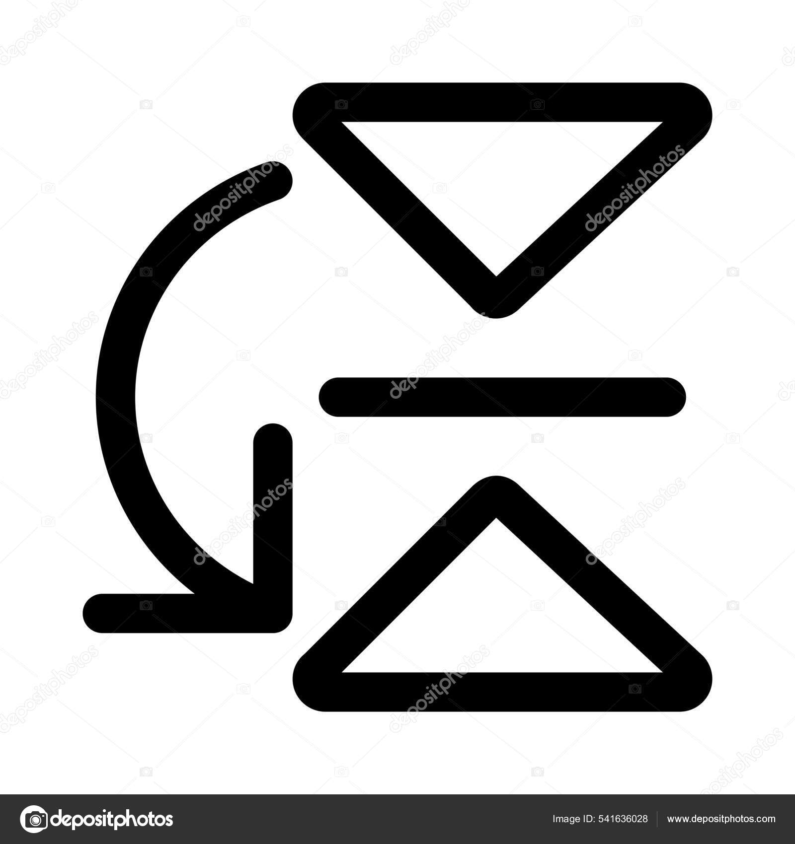 Flip Vertical Horizontal Left Orientation Stock Vector by ©get4net ...