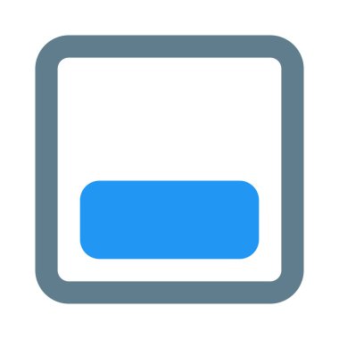 Bottom alignment-setting adjust layout footer-edit position button