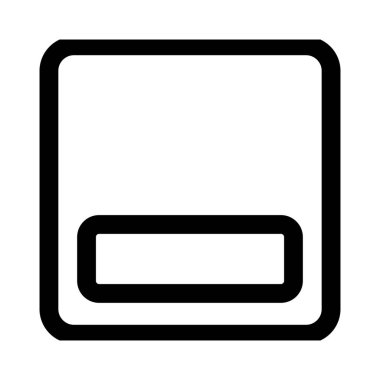 Bottom alignment-setting adjust layout footer-edit position button
