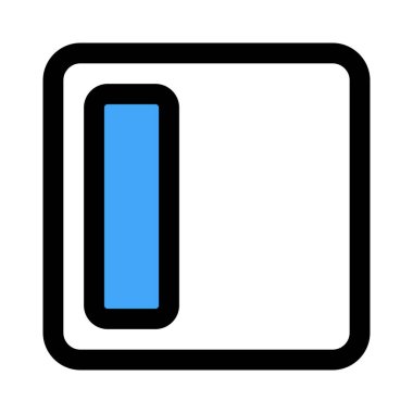 Left alignment-setting adjust layout-edit direction position button