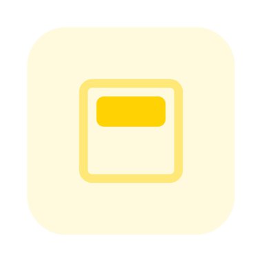 Top alignment header-section setting adjust layout-edit position button