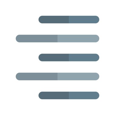 Right line alignment-page setup text paragraph position-setting format button