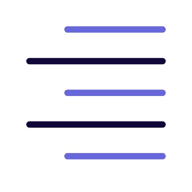 Right line alignment-page setup text paragraph position-setting format button