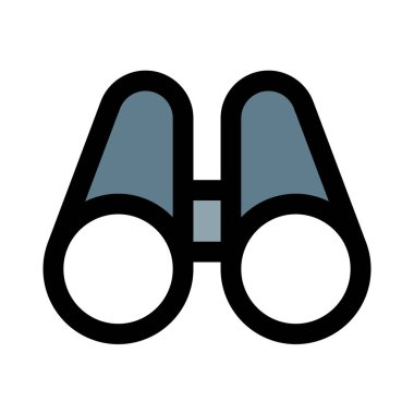 Telescopic Binocular to find far object on field