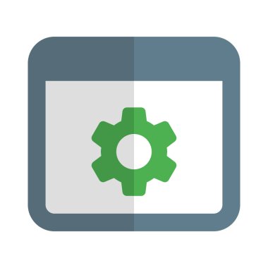 Intenet browser setting and maintenance application menu