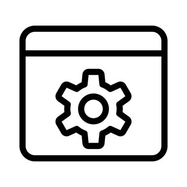 Intenet browser setting and maintenance application menu