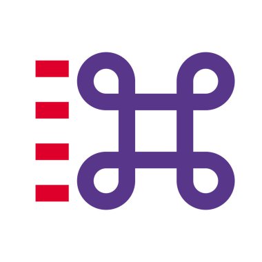 Command and program key for macintosh system