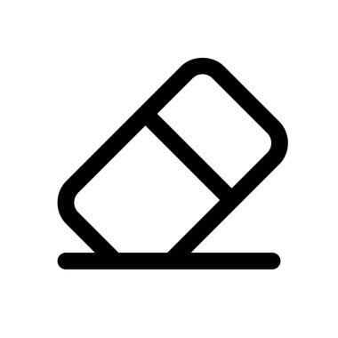 Erase tool to clear content on design application