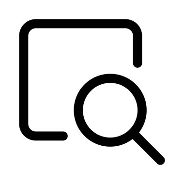 Find and lookup on internet with magnifying glass
