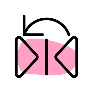 flip horizontal to vertical in left orientation